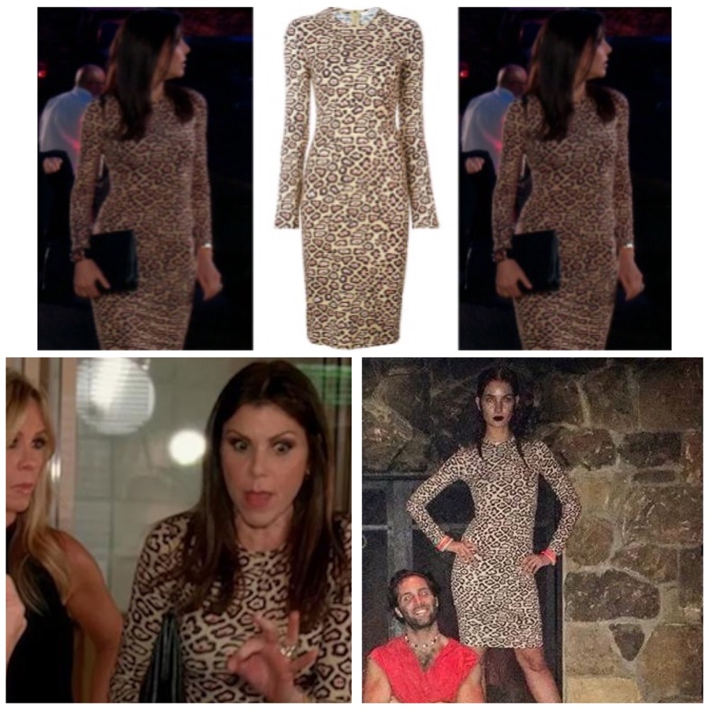 NEW! GIVENCHY Collection Jaguar Leopard Midi Dress - Picture 16 of 16